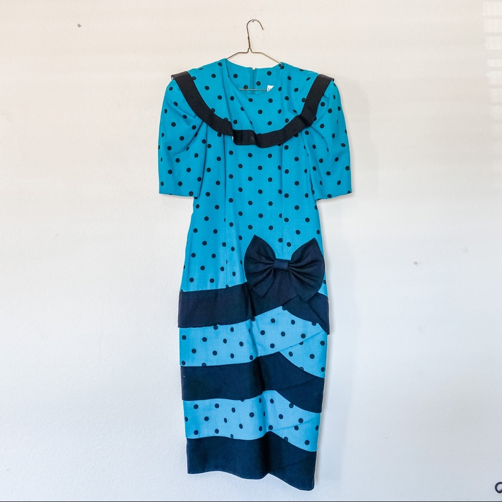 Vintage Leslie Luck Dress